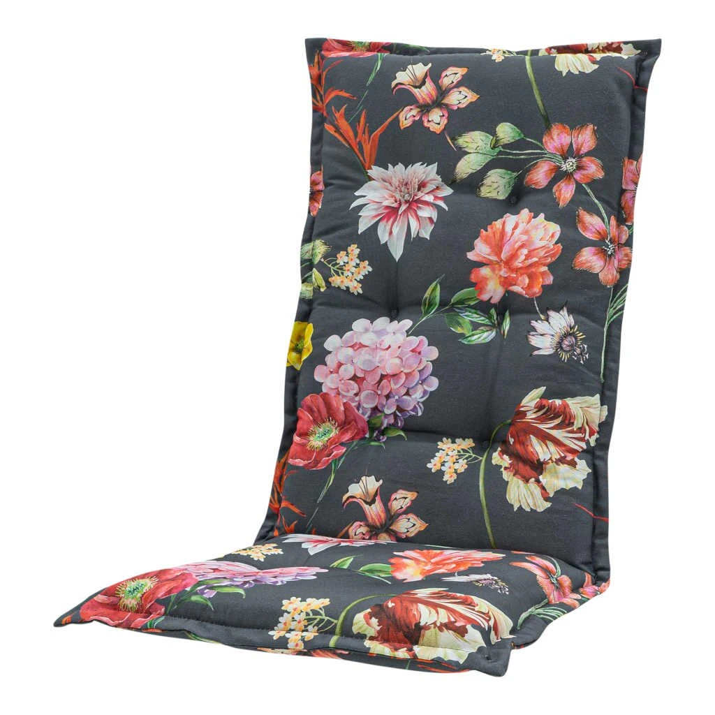 Madison Zitkussen Hoge Rug Hortus Grey 123 X 50
