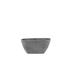 Nova Balkonbak Half Rond 36 Beton Grijs