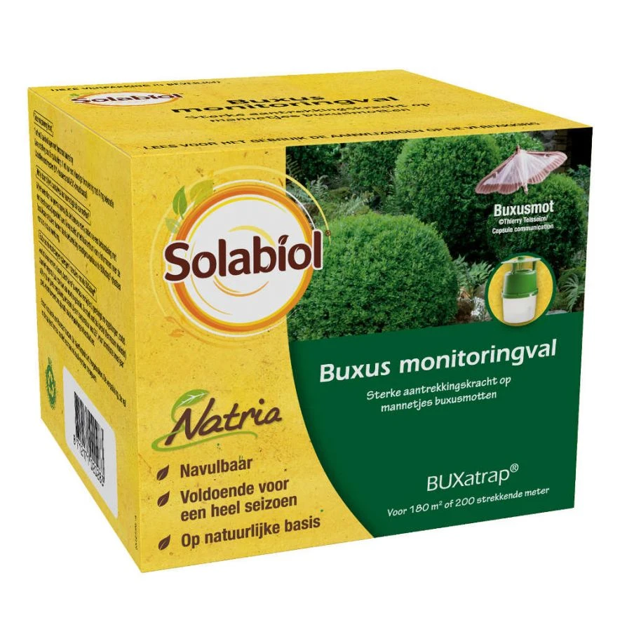 SBM Solabiol Natria BUXatrap® Buxus Monitoringval 1st